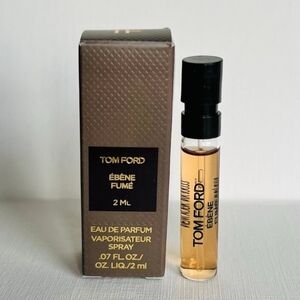 Tom Ford Ébène Fumé Sample Vial - Black & Amber